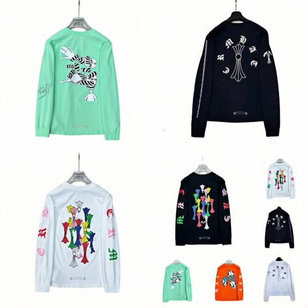 2026 Chrome hoodieFashion Designer mens hoodies sweatshirts hip hop hoodie woman Jacket pullover hooded longsleeve Graphic TeeLoose man hoody clothing 251 a 7c