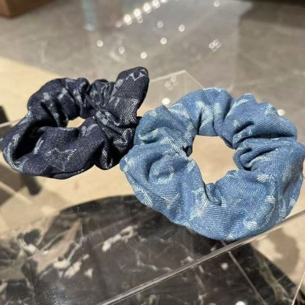 Classic Elastic Hair Scrunchie Women Brand Designer Jewelry Cowboy Hair Rubber Band Elastic HairRope Ponytail Holder Luxury Printed Hair Accessories