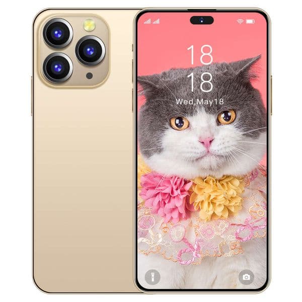Promotional Price Hot-Selling Smart All-In-One Device I14 Promax Cross-Border Mobile Phone 8+256Gb, Direct Shipment From Foreign Trade Source Factory