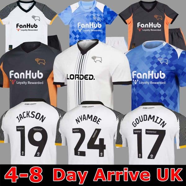 derby county 25 26 27 County soccer jerseys FORSYTH MENDEZ-LAING GOUDMIJN JACKSON NYAMBE home away 2026 2027 jersey football shirts