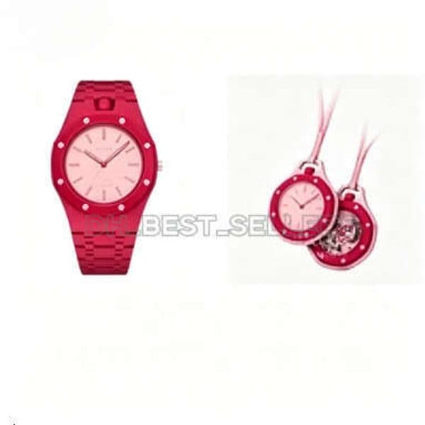watch Royal ST POP Automatic Watch Ceramic Dial 8 Color Leather Lanyard Royal watch Men women Watch Gift with box Audemarly designer watch men brand watch c1e
