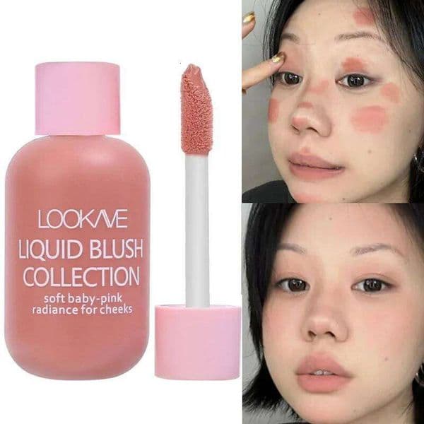 Moisturizing Liquid Cream Waterproof Lasting Multi-Use Shadow Lips Cheek Blusher Pink Red Orange Blush Makeup Cosmetics J260522