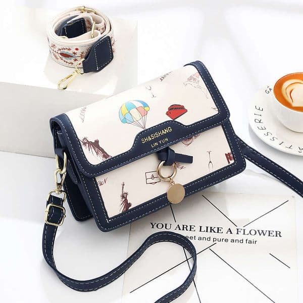Designer Bag 2025 New From Manufacturer Cute Fairy Small Square Ins Style Single Shoulder Crossbody Bag For Women Textured One Piece Dropshipping
