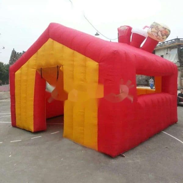 wholesale Inflatable Bouncer For Rental Business Wholesale Nice Design Food Booth Inflatable Concession Tent Kiosk Bar Trade Show Boot/Candyfloss House With Desk