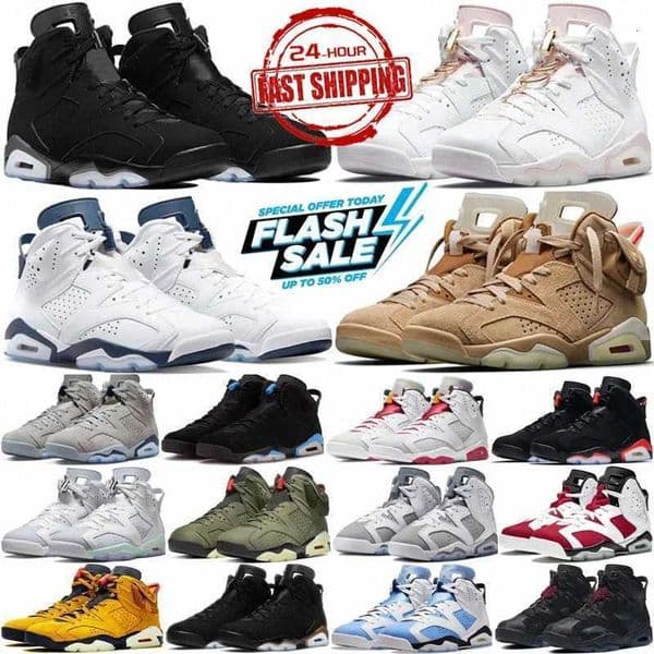 With Box 6 6s Basketball Shoes Designer For Mens Sports Sneakers Aqua Toro Bravo Ochre Cool Grey Georgetown Metallic Silver UNC Oreo British Khaki Trainers