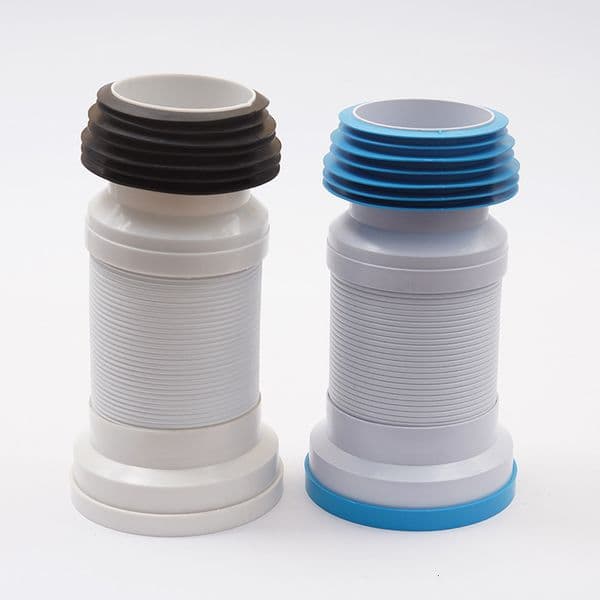 Dexing's new coated 108 toilet wire, English-style steel wire drain pipe with leak-proof gasket