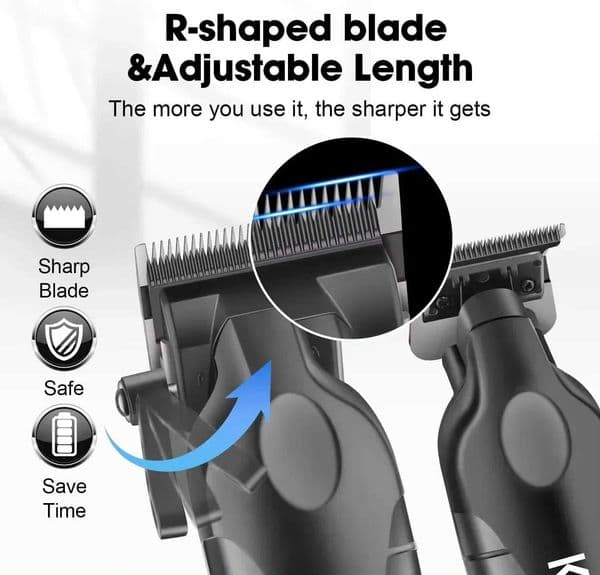 Kemei New Professional Cutting hine Electric Shaver Hair Trimmers with LCD Display Mens Hair Clipper KM-2290 KM-2293 KM-T95J260530