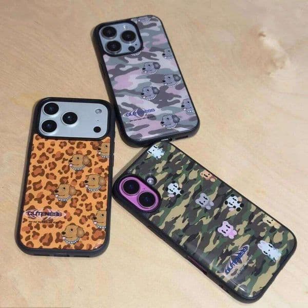 Leopard Print Camouflag Puppy Monkey Phone Case For iPhone 17Air 17 16 16E 15 14 13 12 11 Pro Max 7 8 PlusX XR XS Mini Y2K Cover