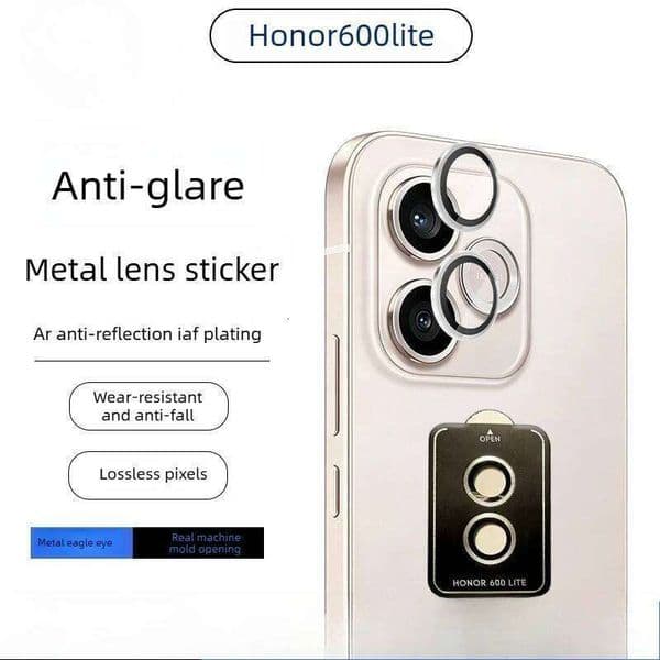 Ultra HD Metal Camera Protector Film Cover For Honor 600 400 Lite Pro Rear Alloy Ring Lens Scratch Resistant Protection Cap