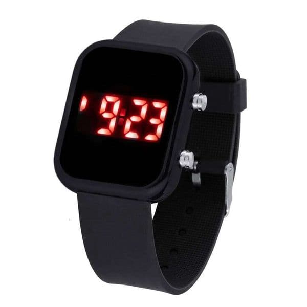 Luxury Mens Digital LED Watch Sports Luminous Waterproof Clock Electronic Wristwatch High Quality Relogio Masculino