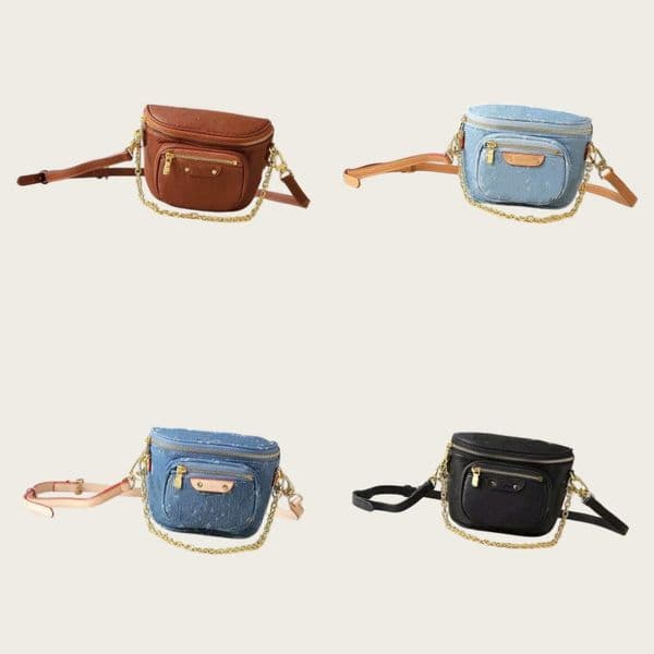 Designer for Women Waist Bag Leather Man Mini Bag Shoulder Cross Body Bag Chest Bag Handbag te706