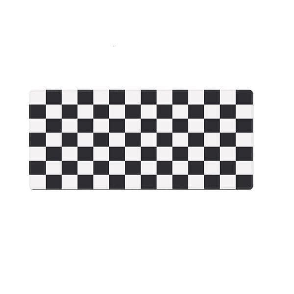 Checkerboard Mouse Pad Gaming E Sports Extra Large Thickened Desk Mat Grid Competitive Style Mouse Pad
