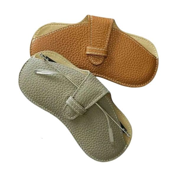 Women Leather Soft Glasses Fashion Portable Sunglasses Box Bag Accessories Solid Eyewear Protector Case Pouch