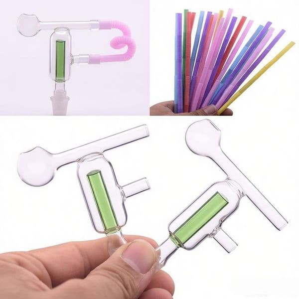 Wholesale MINI XXL Big Recycle Smoking oil banger Bowl colorful 10mm male Glass Oil Burner bowls for Water Pipes hookah bongs pipe