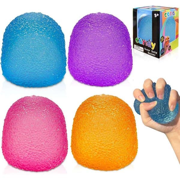 blind box Stress Balls,Squishy Fidget Toys Kids and Adults, Super Solid Sugar Balls for Classroom Prize Favors Basket Stuffers & Easter Gifts