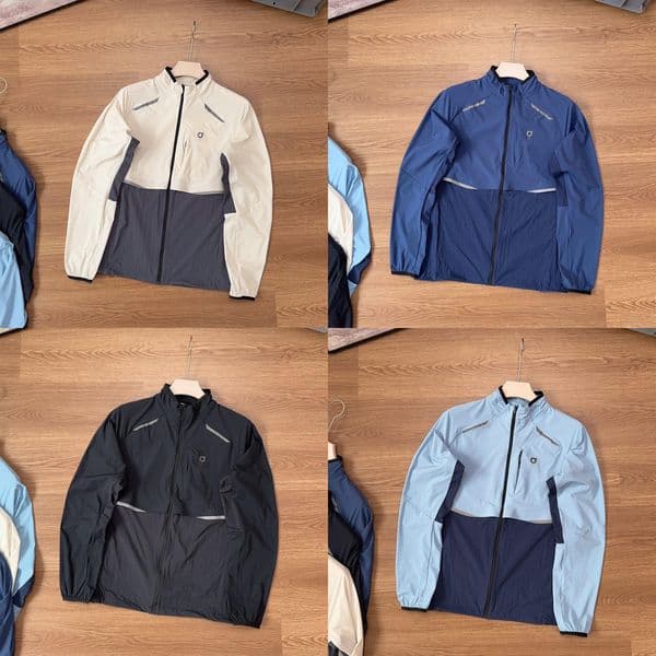 Designer Jacket Lightweight Outdoor Running laminated stand-up collar jacket sun protection coat Running Jacket Sun Protection running jackets Sweatshirts a2