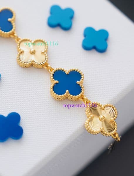women trend clover causal luxury agate bracelet flower watch alhambra fashion swiss ladies designer quartz montreDeLuxe gold 6f8