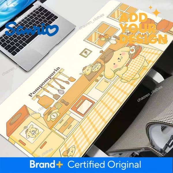 Designer Mouse Pad E-Sports Players XXL Gamer Computer HD Print Desk Mat Keyboard Anime Gaming Accessories P-Pompompurins Mousepad Carpet
