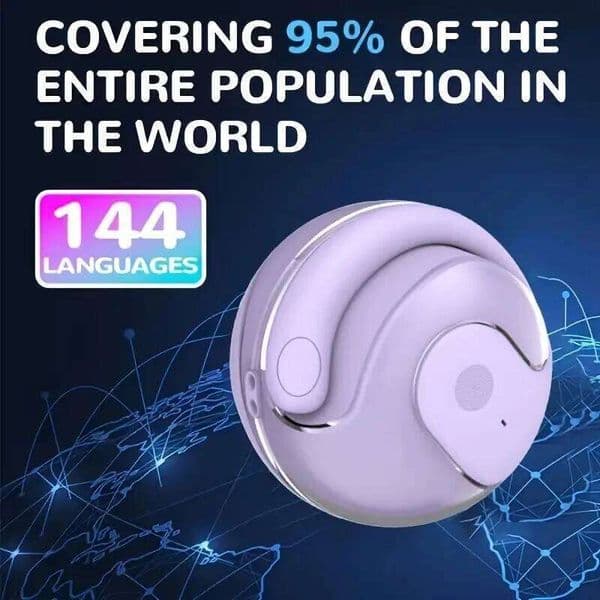 OWS By01 Ai Wireless Bluetooth Earphones Ceramic Speaker Support Translation In 150 Languages