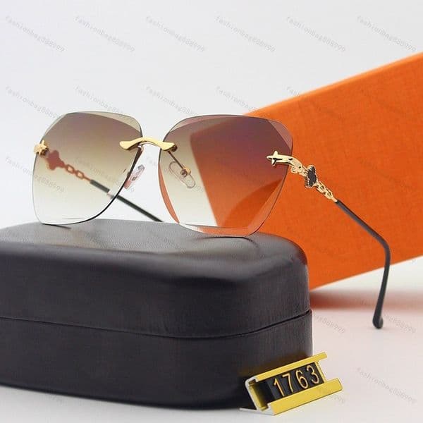 New Designer Sunglasses for Mens Womens Sun Glasses Round Fashion Gold Frame Glass Lens Eyewear For Man Woman With Original Cases Boxs Mixed Color