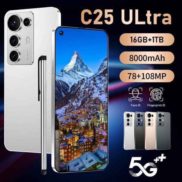 C25 Ultra Smartphone - Versatile Device Suitable for All Ages
