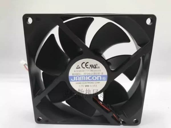 Free shipping, brand new 9025 JF0925B1H-R DC12V 0.35A 9CM cooling fan