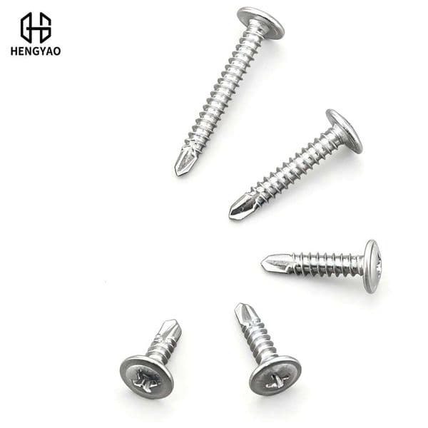 Self-tapping plate slotted head high-strength quick-tapping screws, metal screws # 8 M4.2