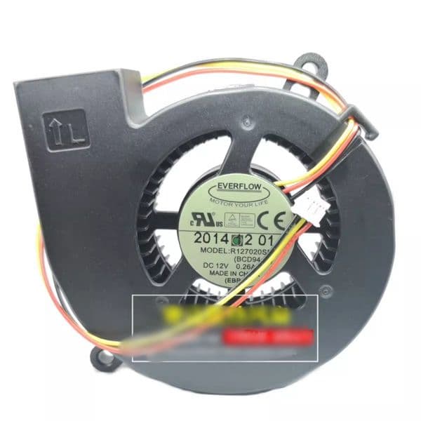 Free shipping for brand new R127020SM 7020 12V 0.26A left air outlet projector cooling fan