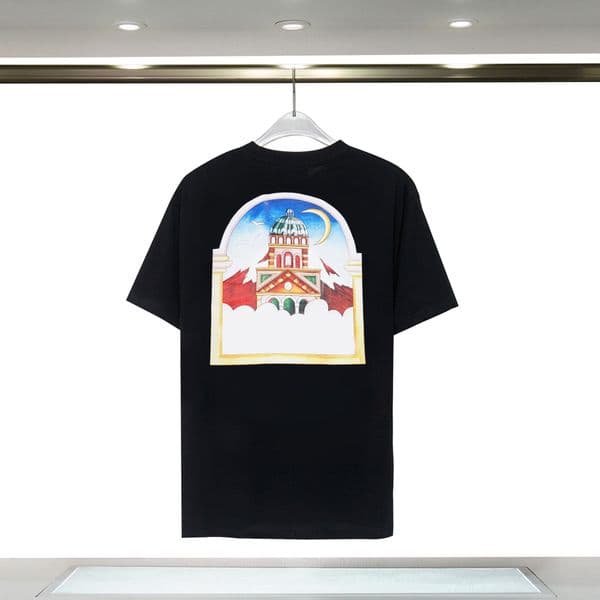 shirt designer top men's shirts shorts Boxy Fit Clothing Skulls Print Shirt Summer Breathe clothes MenWomen High QualityCasual hip hop T-shirt valley dreams