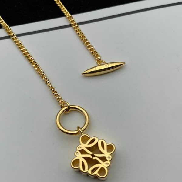 Gold necklaces designer necklace Letter Pendant Necklace Luxury Brand Designer Jewelry pendants Chain Men Women clover necklace