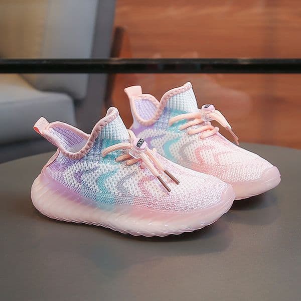 Big Kids Sneakers Boys Girls Breathable Easy Wear Lightweight Soft Sole Non Slip Casual Shoes for School Outdoor Walking Daily Wear Free shipping Sizes 22-38