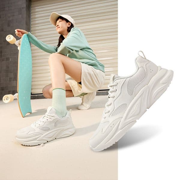 Ddmysports Hongxing Erke Kuanglan Casual For Women New Summer Model Thick Soled Height Increasing Mesh Breathable Sports Shoes Running Outdoor