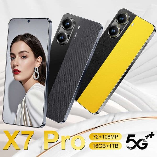 X7 Pro Cross-Border Exclusive For Android Phones 7.3Inch Large Screen Collection 16+1T Smartphone mobile phone