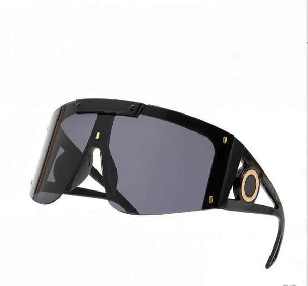 Luxury designer suncloud sunglasses Mens womens cycling Fashion beach tourism sun glasses Half wrapped curved glass top