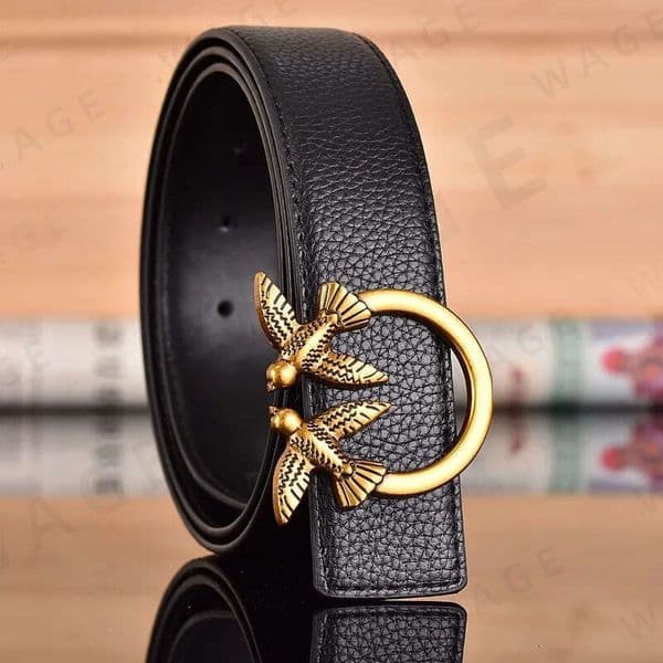 017QH Top quality designer belts classic fashion business casual belt wholesale men waistband women metal buckle with box free Belt length105 125 width 3.8