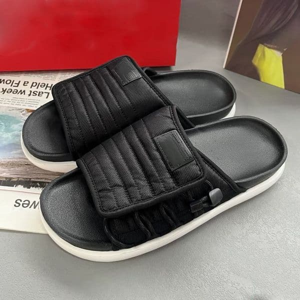 Designer shoes, new slippers, second-generation functional shoes, adjustable one-piece slippers, couple's shoes, beach casual shoes, designer sandals