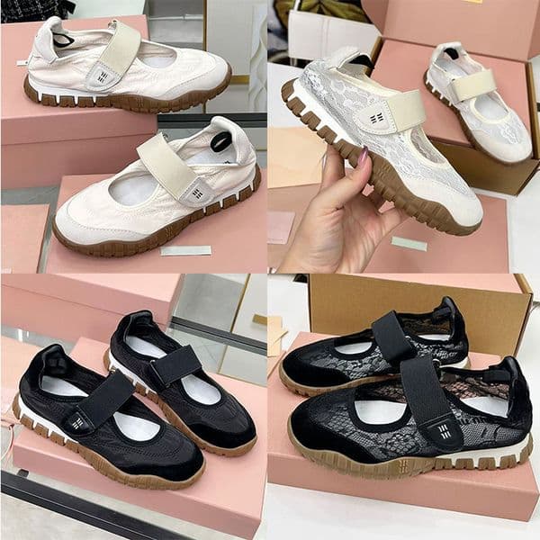 Elegant Lady Tyre technical fabric suede ballerinas womens Spring Summer Ballet Flat Shoes fashion Minimalist flexible Mary Jane shoes