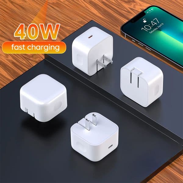 PD 40W USB C Charger Fast Charging Type C Charger Quick charge 3.0 Phone Charger Adapter For iPhone 15 16 17 Xiaomi Huawei Samsung