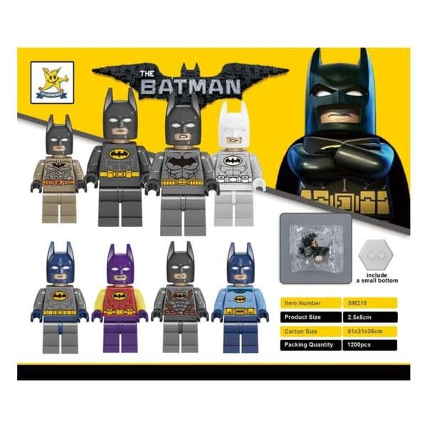 Collectible DC Comics Character Figures: Batman Constructive Puzzle Game