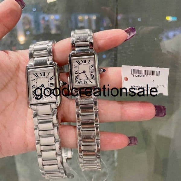 Luxury Brand C designer watch Cheetah Series Diamond-Encrusted Watch Hot-Selling Stainless Steel Casual Square Minimalist Fashion Quartz Watch KBEF