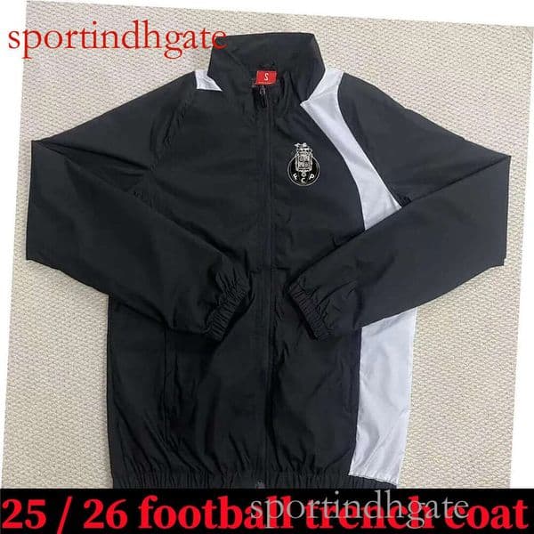 Porto Soccer Jerseys Windbreaker Men - Football Tracksuit 2025-2026 Kit top quality