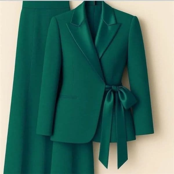 Customzied Womens Suits Blazer Fashion Lapel Skinny Office Lady Outfits Formal Female 2 Piece Jacket Pants Full Sets 260410BJ