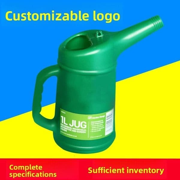 PE plastic bottle manufacturer wholesales household with scale, long spout, food-grade creative quantitative oil dispenser