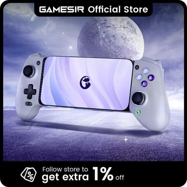 GameSir G8 Galileo Cellphone Gamepad Game Controller with Hall Effect Joystick for iPhone 15 Android Mobile Phone Cloud Gaming X260414