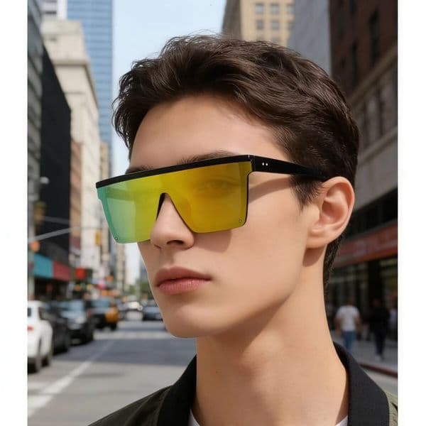 New Fashionable Large Frame Retro Sunglasses, Bestseller, Internet Celebrity Style, Versatile Sunglasses