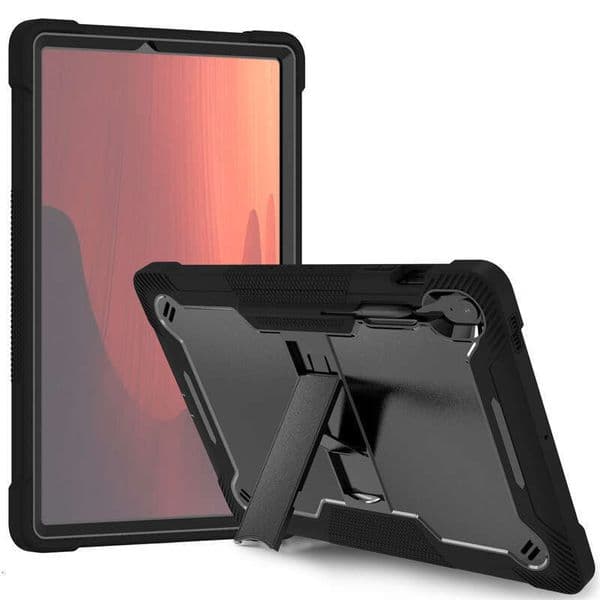 Suitable for Tab S10FE Plus silicone anti-drop tablet case Samsung S9fe PC stand protective cover