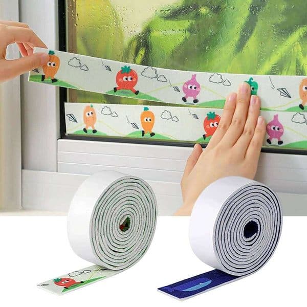Thick Self Adhesive Anti Condensation Weather Stripping for Window Sliding Door Mirror Glass Humidity Control Moisture Absorber