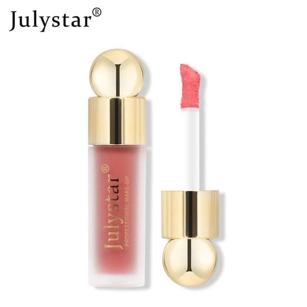 3 Colors Julystar 7.5ml Natural Matte Contouring and Brightening Nude Makeup Velvet Liquid Blusher