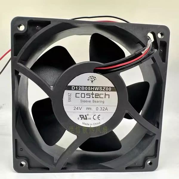 Free shipping original 12038 D12B05HWSZ00 24V 0.32A 120 * 38MM inverter fan