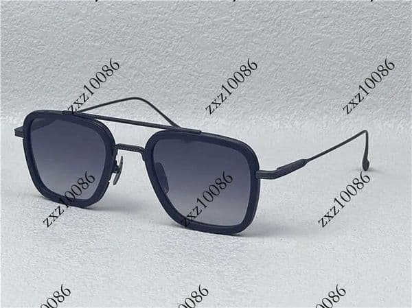 fashion design man sunglasses 006 square frames vintage popula style uv 400 protective outdoor eyewear with case